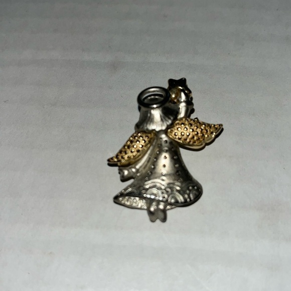 VTG-Danecraft-angel pin/brooch. Christmas star. Silver and gold. - Picture 1 of 6